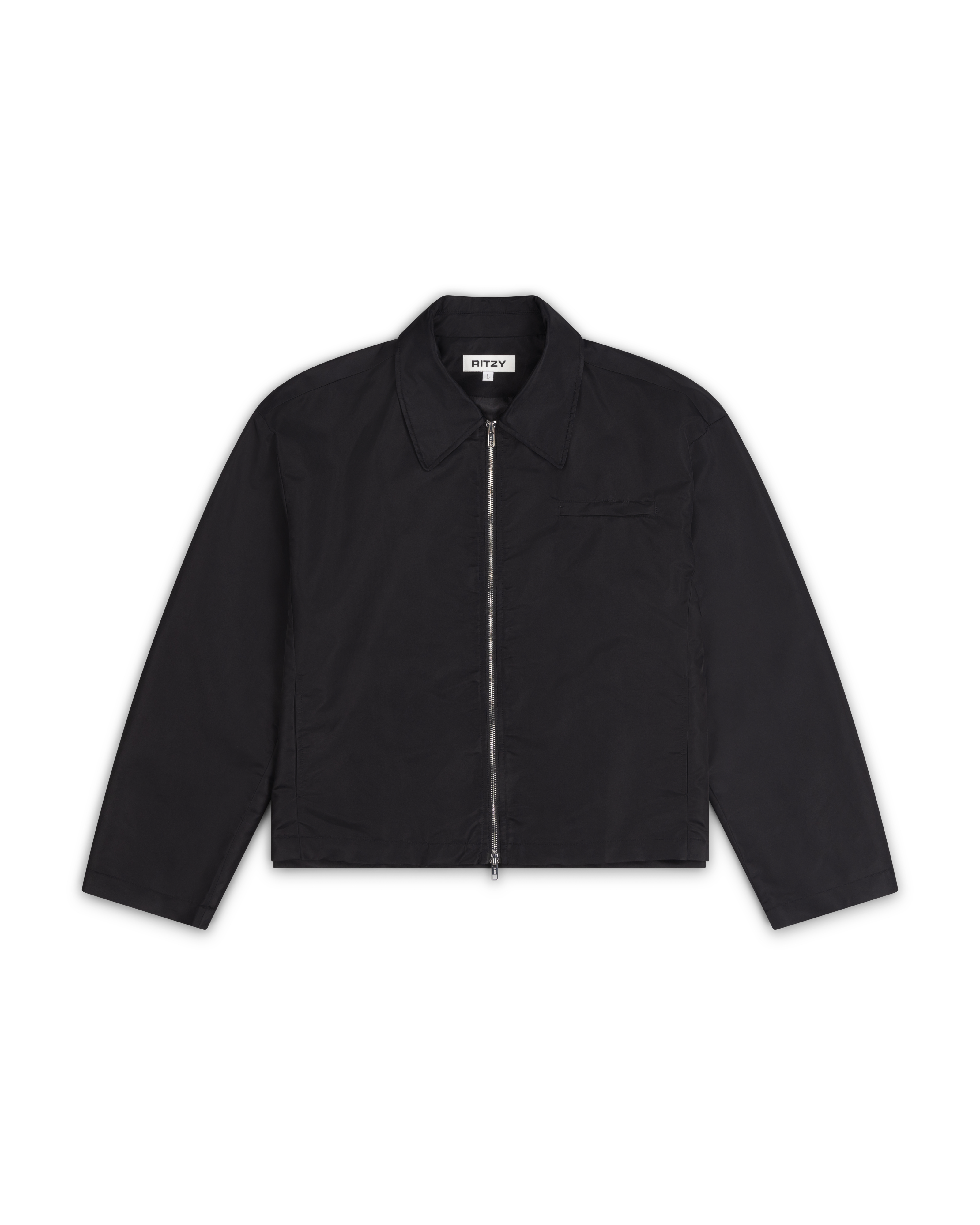 City Jacket - Black Nylon – Ritzy Lifestyle