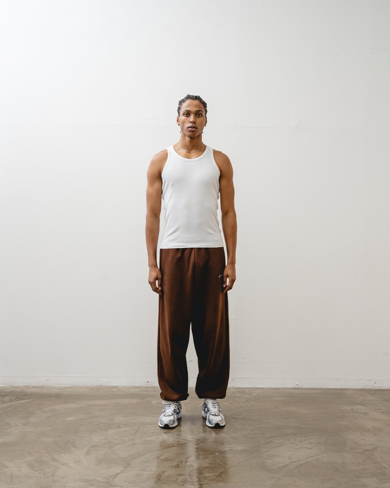 Ultra Baggy Sweatpants - Chocolate - Ritzy Lifestyle