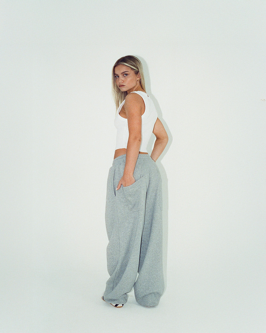 Ultra Baggy Sweatpants - Athletic Grey – Ritzy Lifestyle