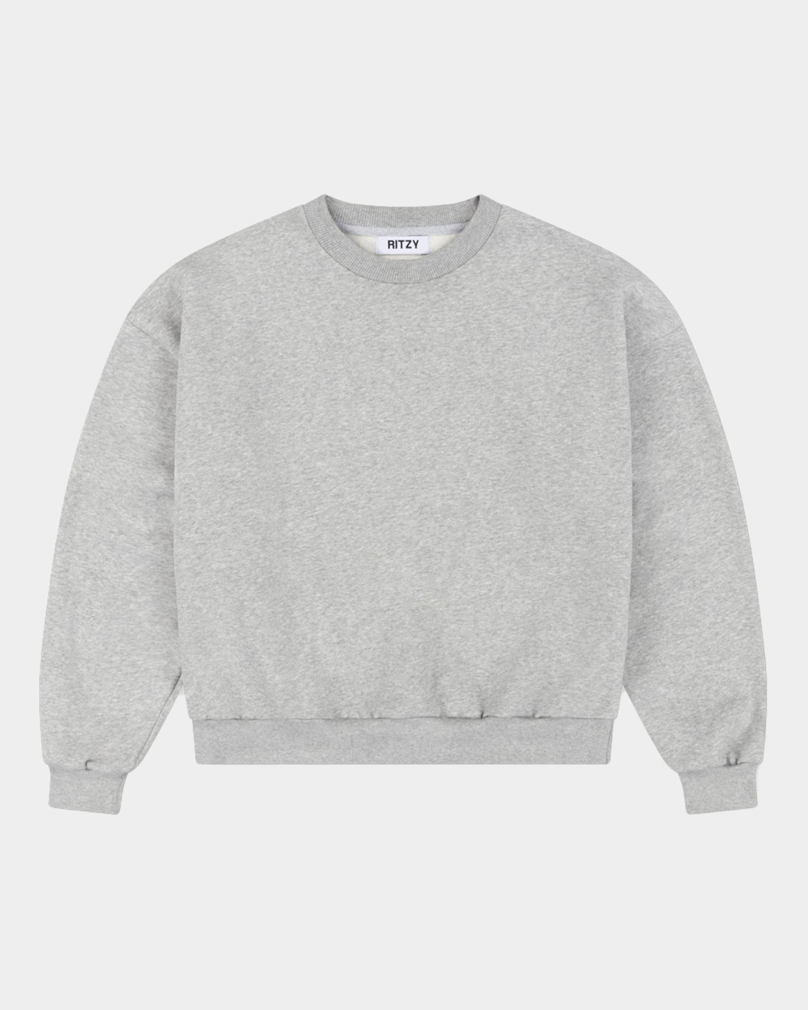 Everyday Boxy Sweatshirt - Athletic Grey - Ritzy Lifestyle