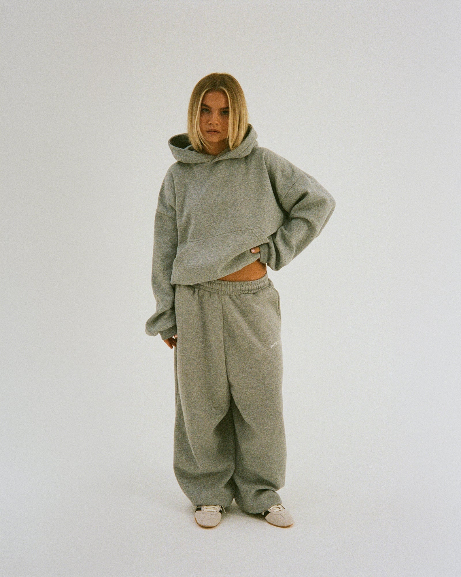 Everyday Boxy Hoodie - Athletic Grey – Ritzy Lifestyle Everyday Boxy Hoodie - Athletic Grey – Ritzy Lifestyle