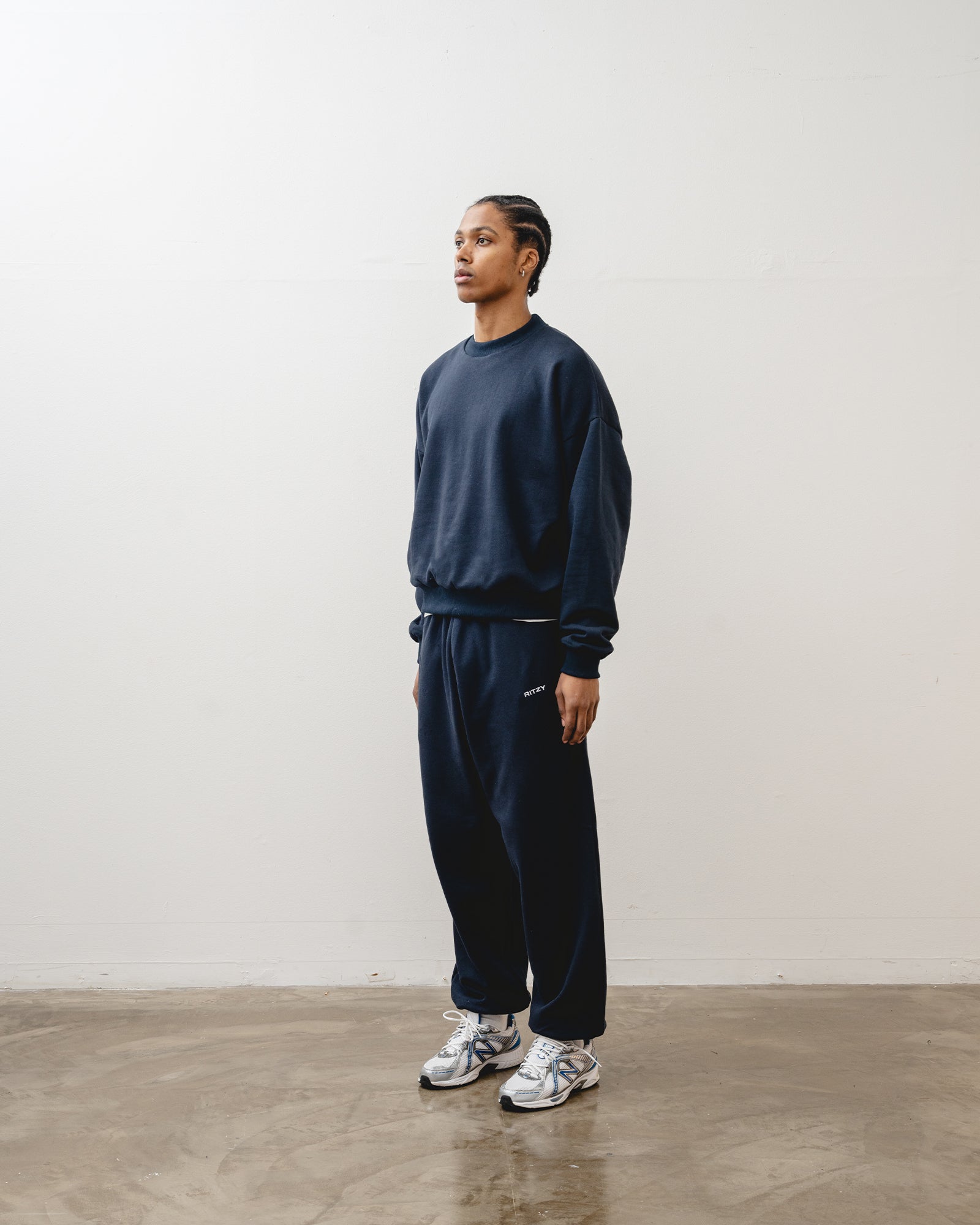 Ultra Baggy Sweatpants Midnight Navy – Ritzy Lifestyle