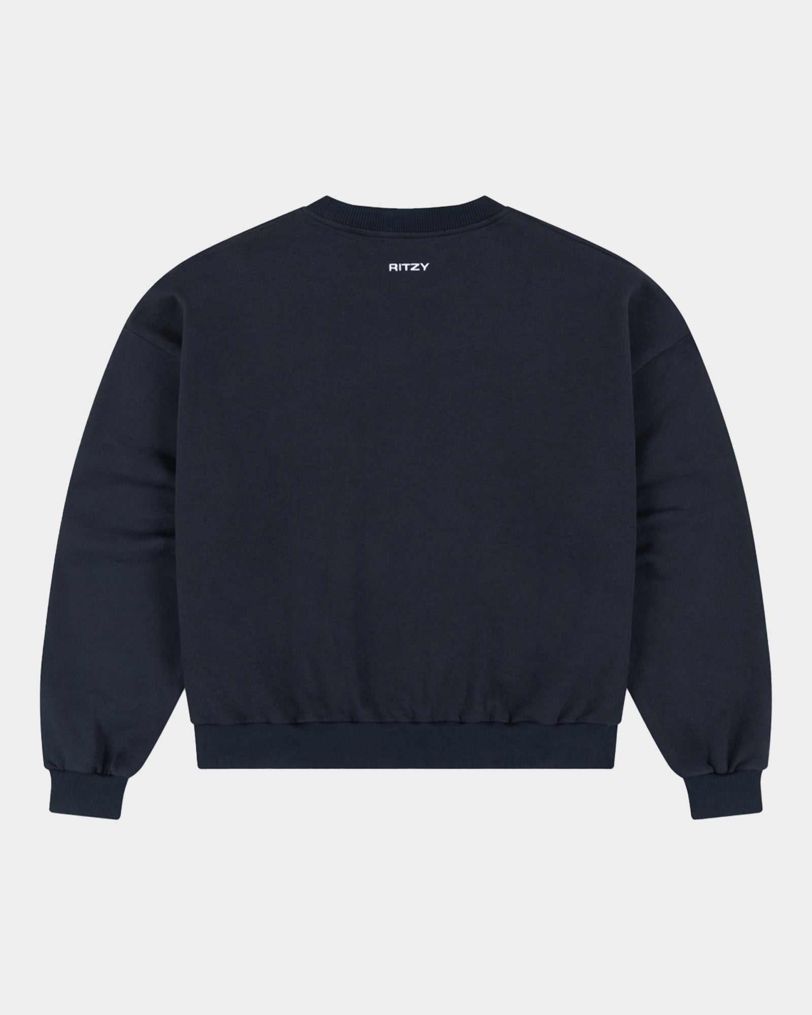 Everyday Boxy Sweatshirt - Navy - Ritzy Lifestyle