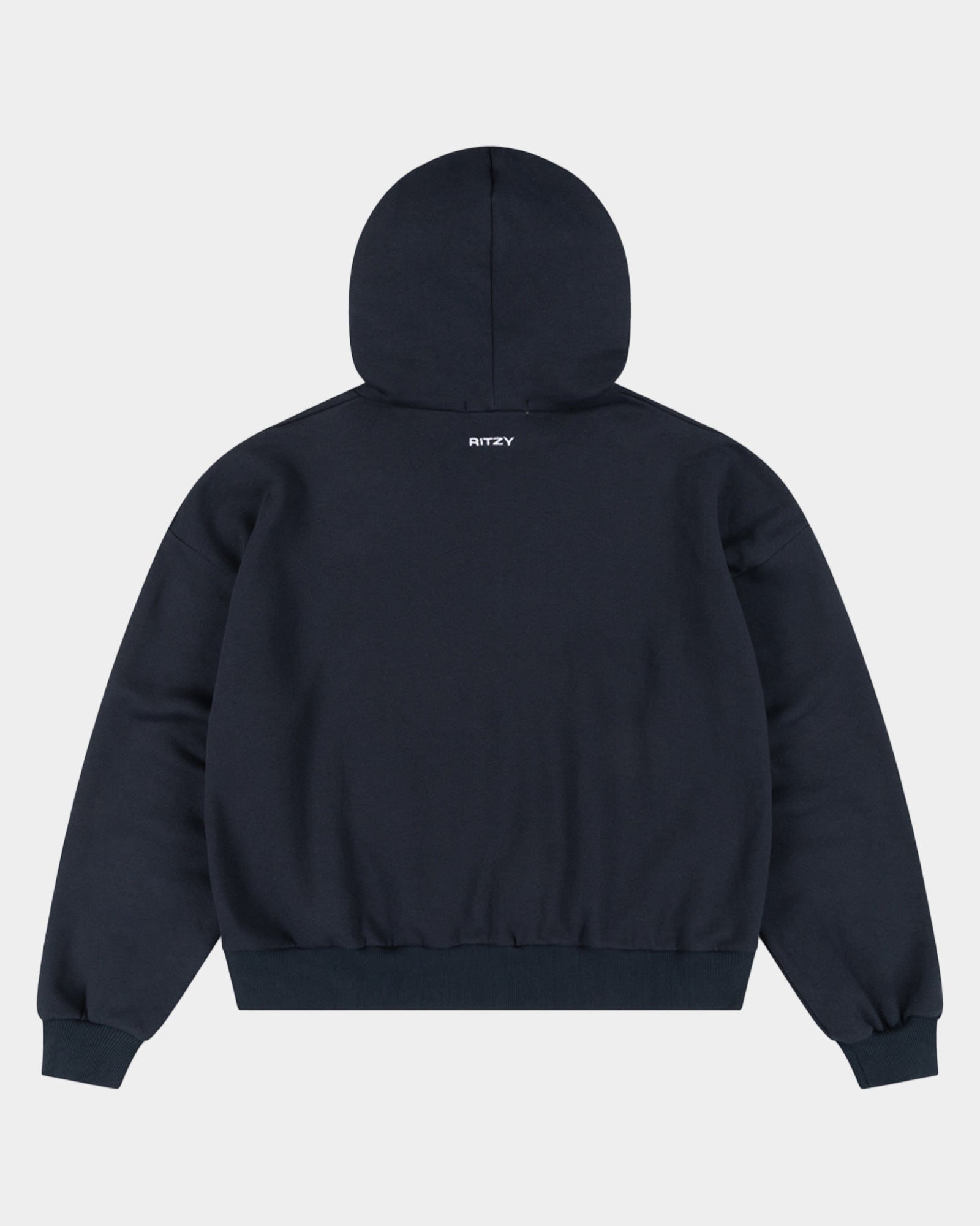 Everyday Boxy Hoodie - Midnight Navy - Ritzy Lifestyle