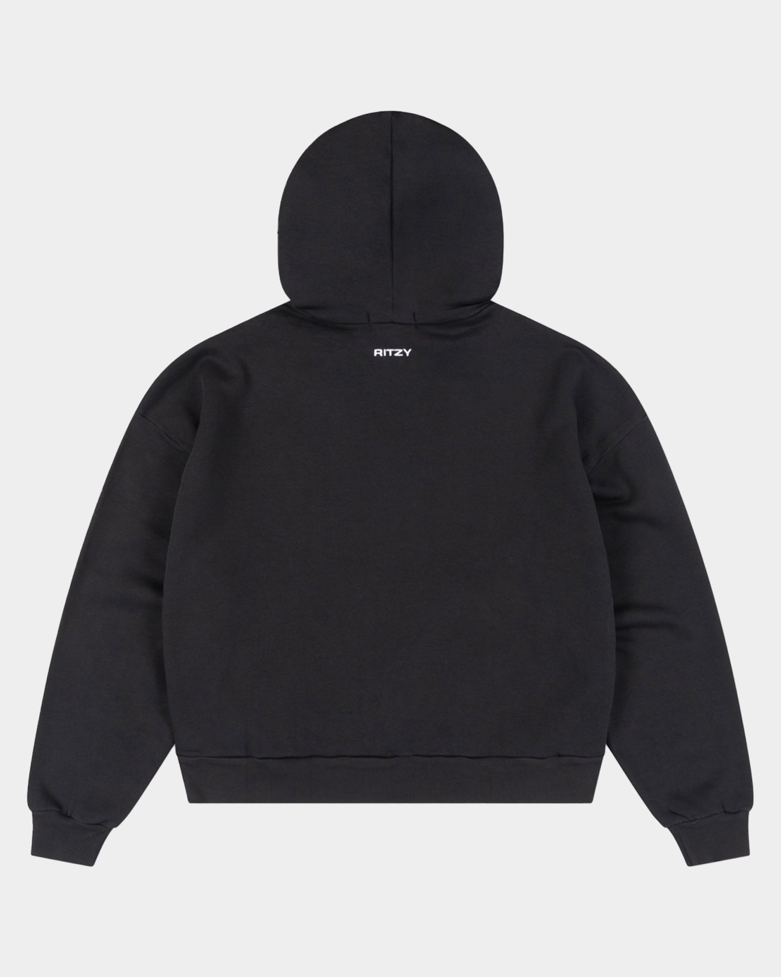 Everyday Boxy Hoodie Black