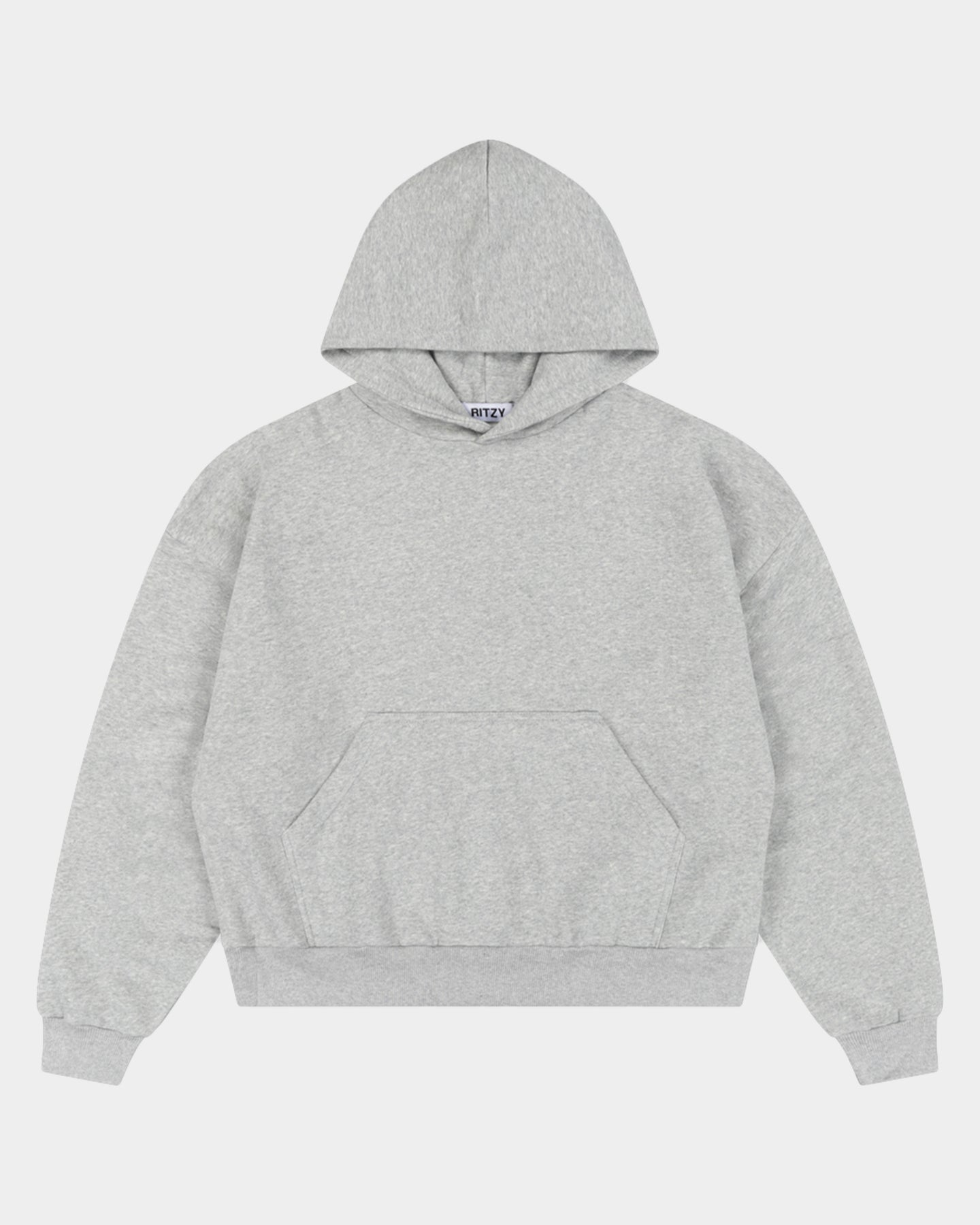 Everyday Boxy Hoodie - Athletic Grey – Ritzy Lifestyle