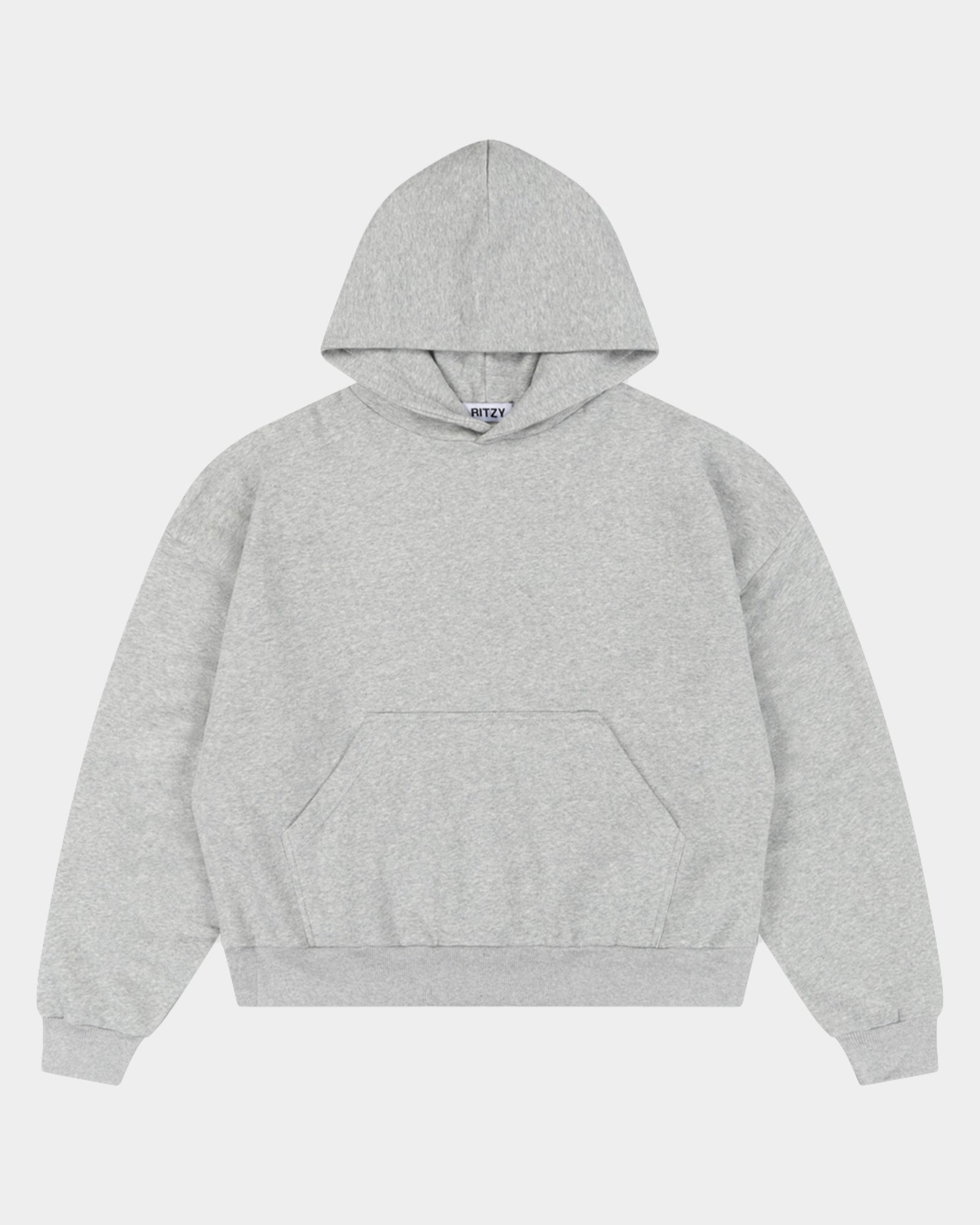 Everyday Boxy Hoodie - Athletic Grey - Ritzy Lifestyle