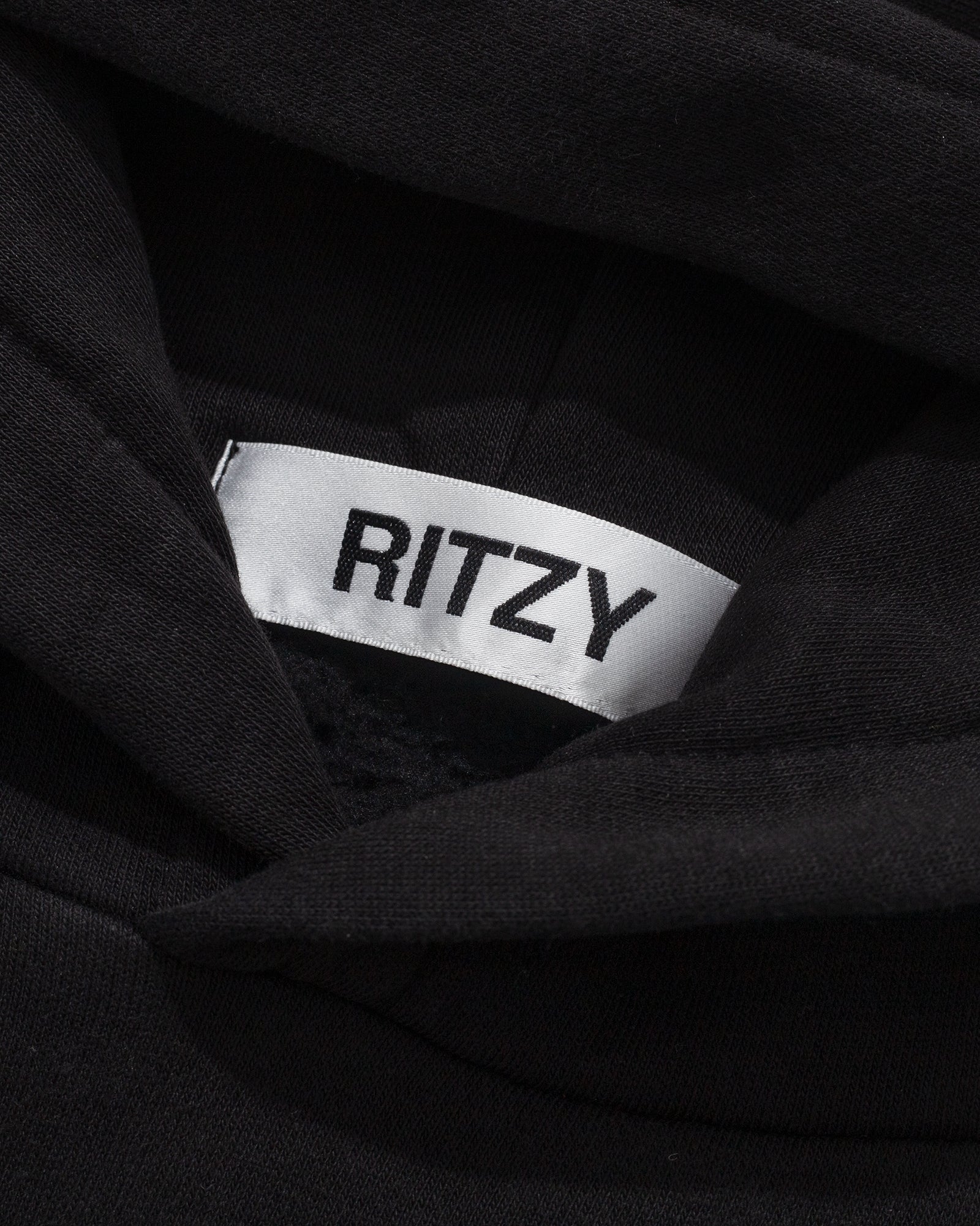 Everyday Boxy Hoodie - Black - Ritzy Lifestyle