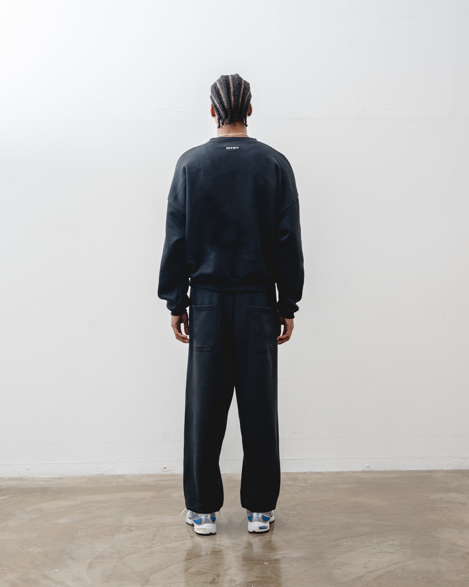 Ultra Baggy Sweatpants - Black - Ritzy Lifestyle