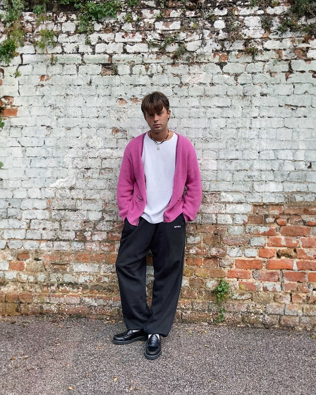 Grunge Cardigan - Hot Pink - Ritzy Lifestyle