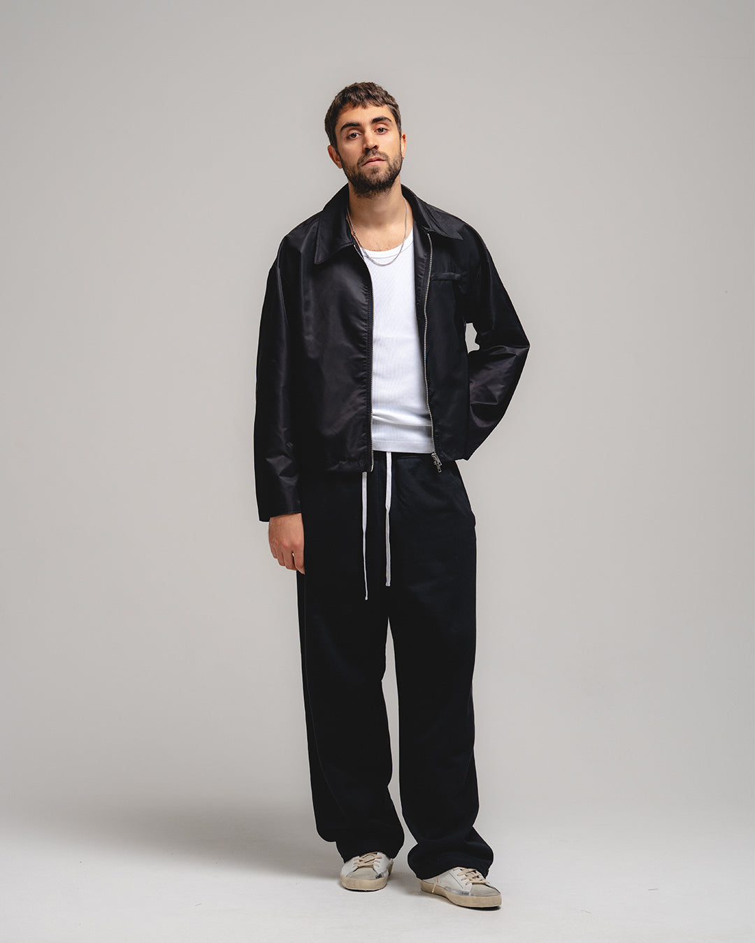 City Jacket - Black Nylon – Ritzy Lifestyle